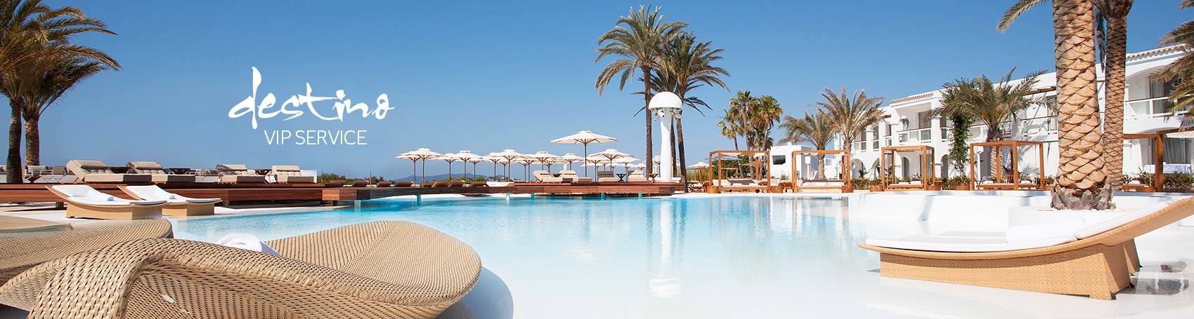 VIP Table Reservation Service at Destino Pacha Ibiza Resort. VIP Services Ibiza. Consulting Services Ibiza